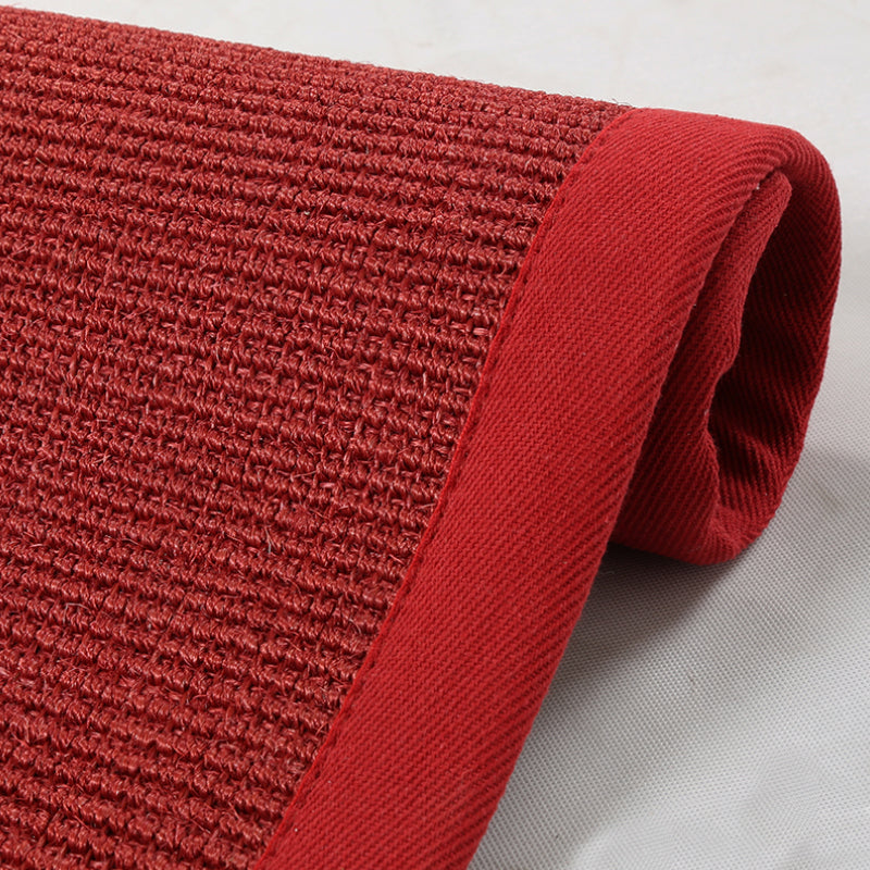 Vivolux | Primitief Multicolor Effen Vloerkleed Sisal Japanse Tapijt Wasbaar Vlekbestendig Anti-slip Vloerkleed met Stofrand voor Thuis
