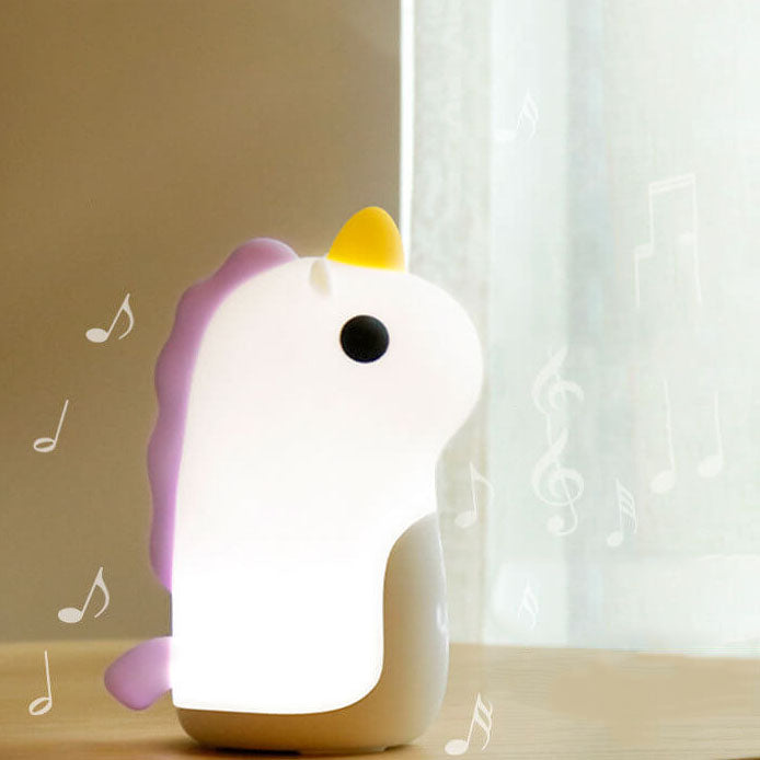 Vivolux | Unilora DreamLight Wecker | Einhorn Design | Timer & LED Nachtlicht | Kinderzimmer-Deko
