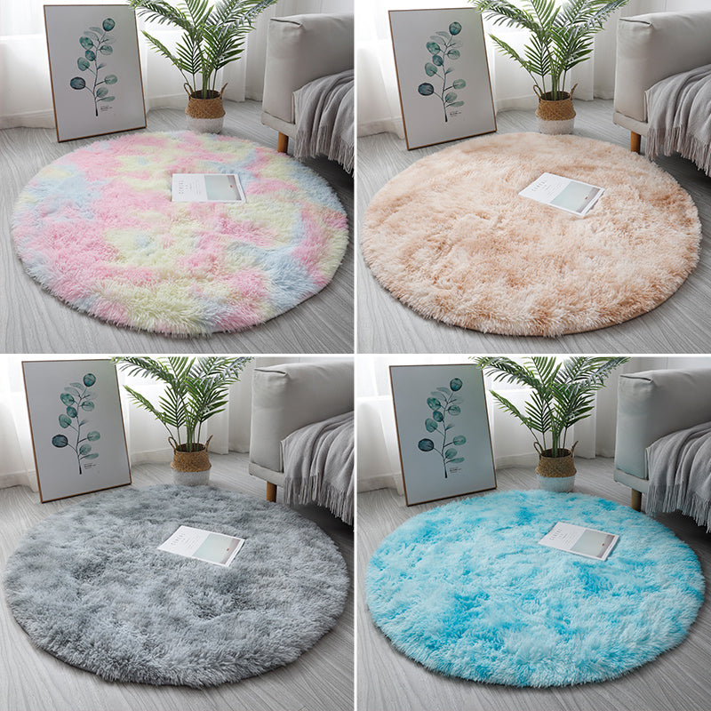 Vivolux | Veelkleurig Fancy Tapijt Polyester Effen Gekleurd Gebied Tapijt Antislip Achterkant Huisdiervriendelijk Gemakkelijke Zorg Binnen Tapijt voor Kamer