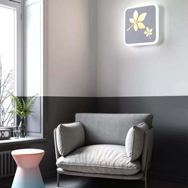 Vivolux | Slim Panel Wandlamp Cartoon Acryl Wandlicht mit süßem Muster für Kinderzimmer