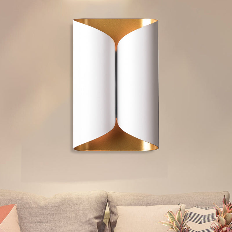 Vivolux | Traditionary Twist Wandlamp Metaal 2 Koppen Wandlicht Fixture in Wit voor Woonkamer