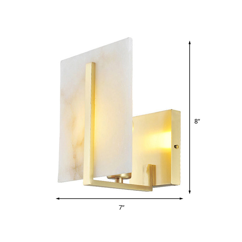 Vivolux | Traditionary Armed Wall Lamp Metal 1 Kopf Wandleuchte in Gold für Treppe