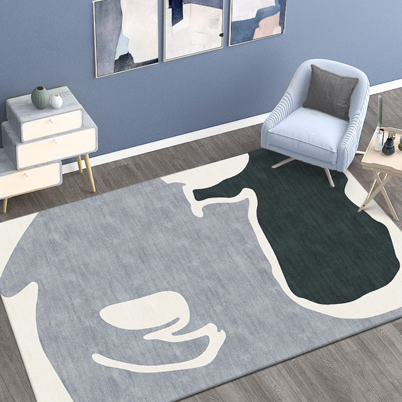Vivolux | Scandinavisch Kleurblok Vloerkleed Multi Gekleurd Polypropyleen Gebied Vloerkleed Antislip Ondergrond Huisdier Vriendelijk Binnen Vloerkleed voor Decor