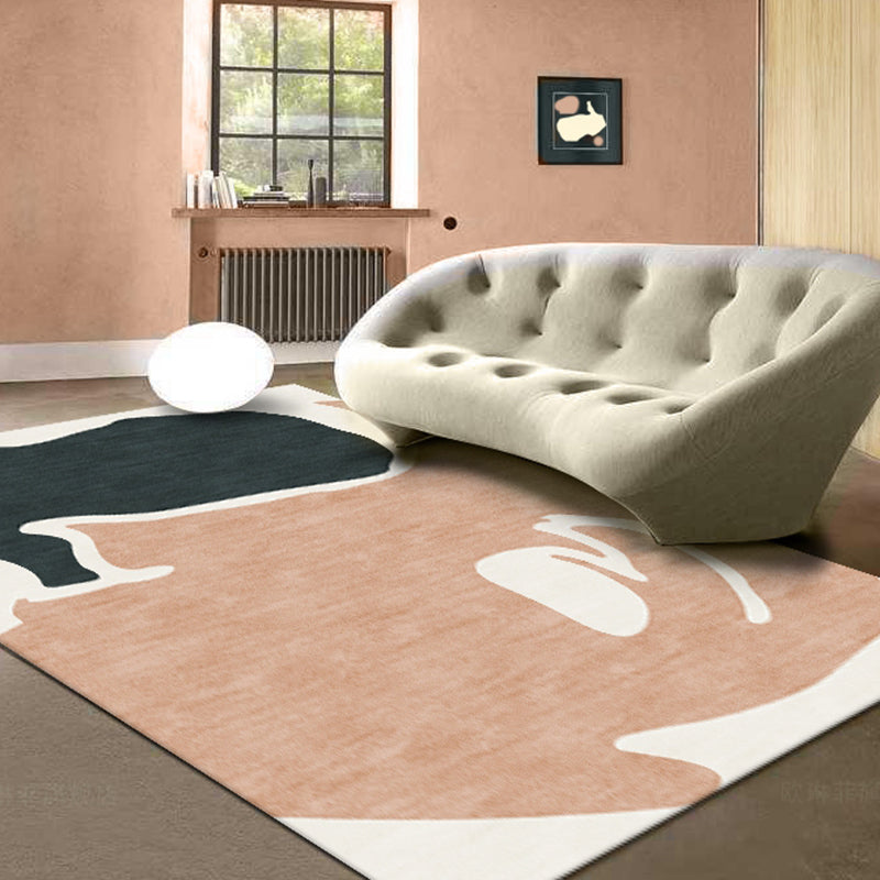 Vivolux | Scandinavisch Kleurblok Vloerkleed Multi Gekleurd Polypropyleen Gebied Vloerkleed Antislip Ondergrond Huisdier Vriendelijk Binnen Vloerkleed voor Decor