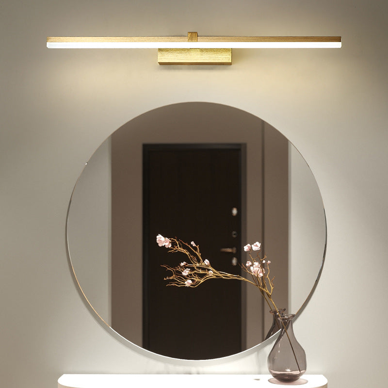 Vivolux | Goldene Badezimmerlampe LED Modernes Design