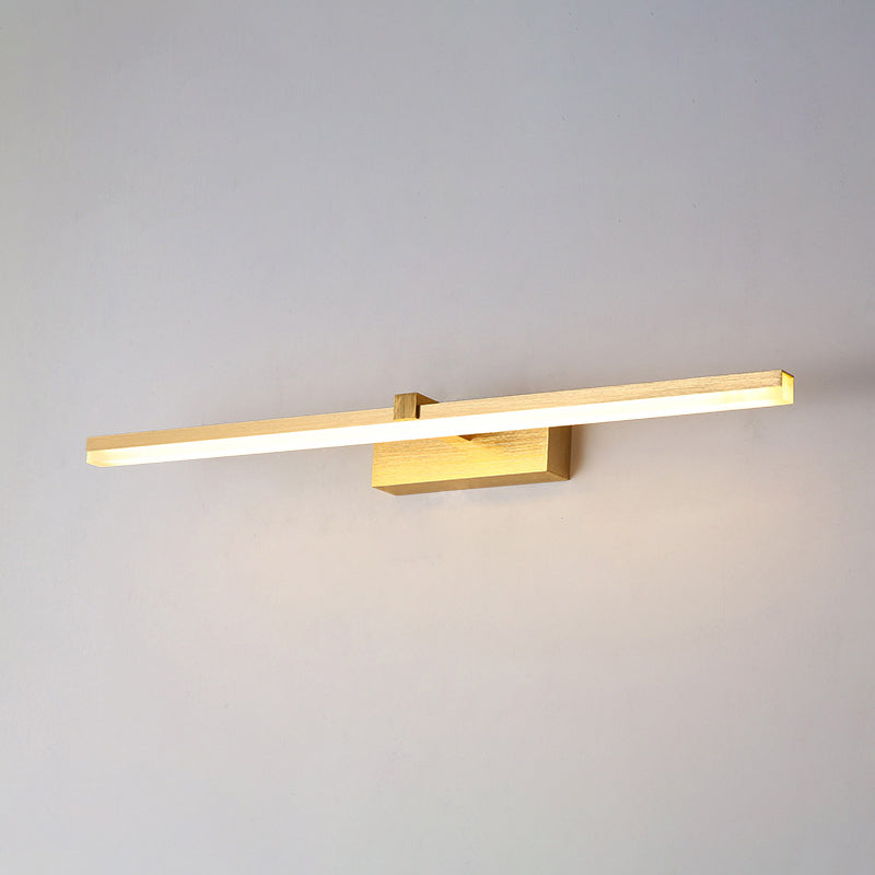 Vivolux | Goldene Badezimmerlampe LED Modernes Design
