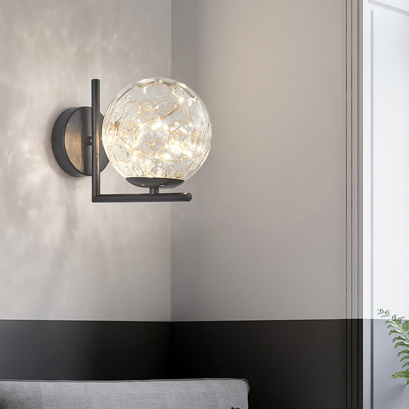 Vivolux | 1 Kopf Umgebungsbeleuchtung Wandlampe Kreative Sternenlicht Wandlampe für Schlafzimmer