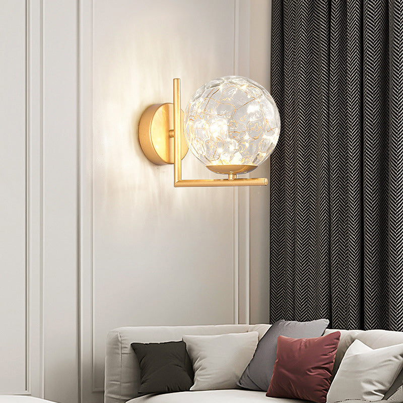 Vivolux | 1 Kopf Umgebungsbeleuchtung Wandlampe Kreative Sternenlicht Wandlampe für Schlafzimmer