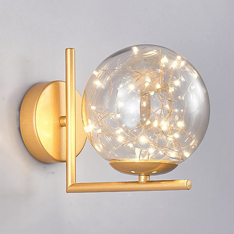 Vivolux | 1 Kopf Umgebungsbeleuchtung Wandlampe Kreative Sternenlicht Wandlampe für Schlafzimmer