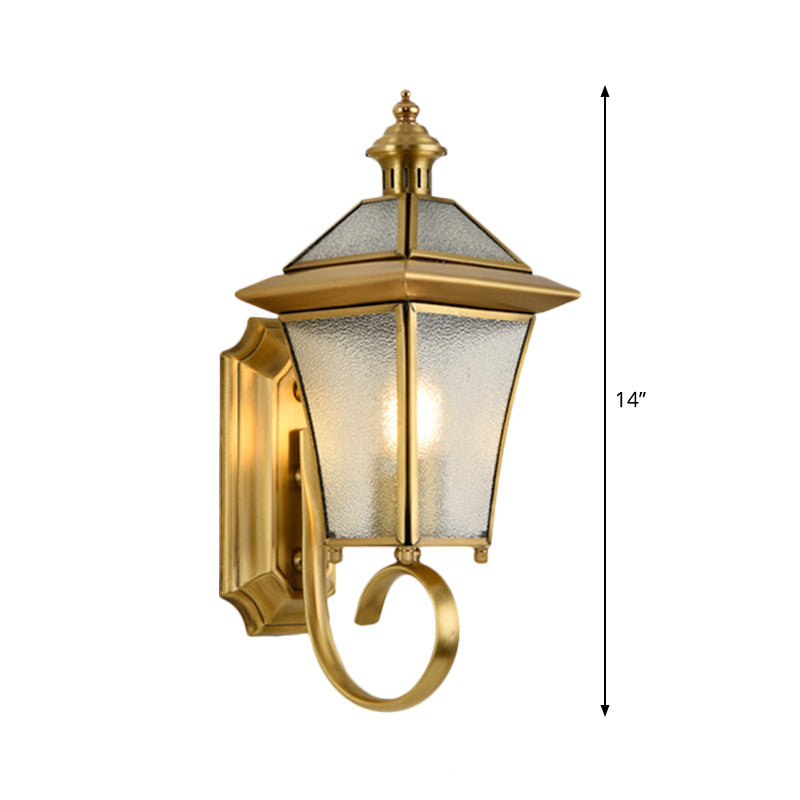 Vivolux | Vogelkooi Metalen Wandlamp Traditioneel 1 Lamp 14"/15" H Messing Entree Wand Gemonteerde Verlichtingsarmatuur