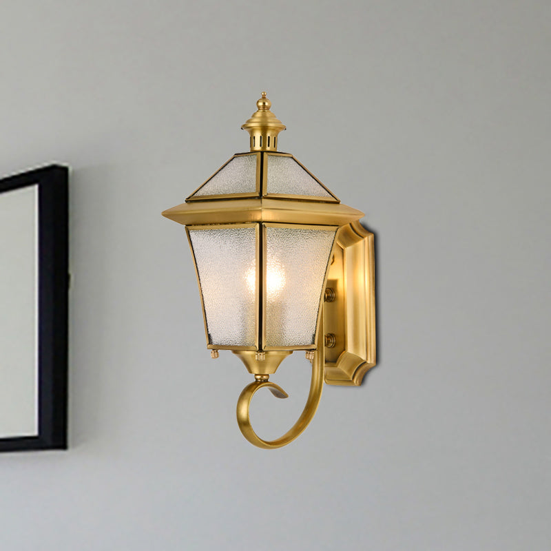 Vivolux | Vogelkooi Metalen Wandlamp Traditioneel 1 Lamp 14"/15" H Messing Entree Wand Gemonteerde Verlichtingsarmatuur
