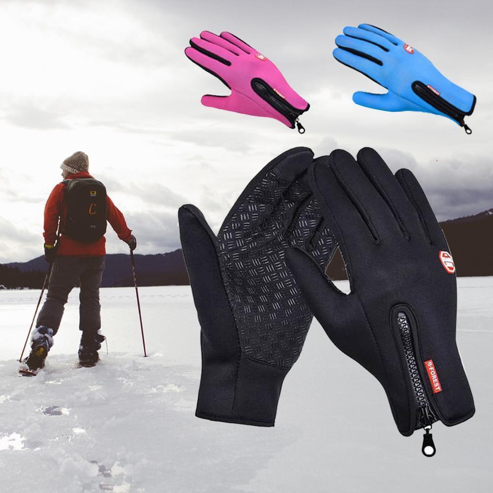 Vivolux | Hochwertige, warme, winddichte und wasserdichte Touchscreen-Handschuhe, Unisex