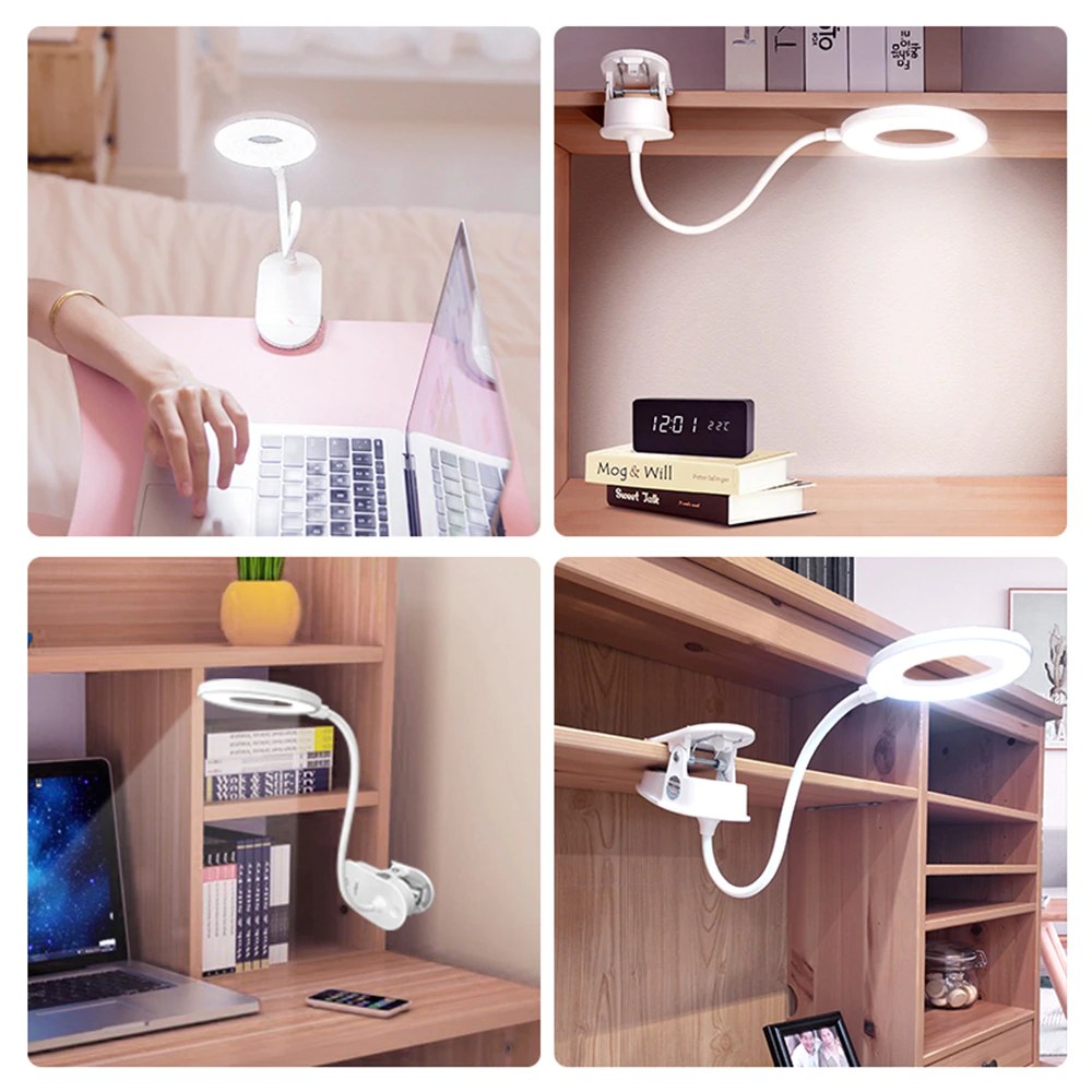 Vivolux | Drahtlose Bettseite Clip-On Lampe