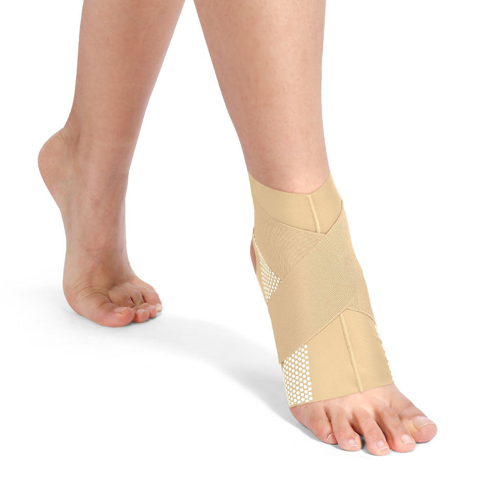 Vivolux | Verstellbare Knöchelkompressionsmanschette Knöchelbandage Pflege 2er Pack