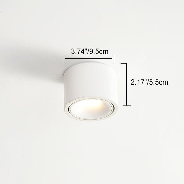 Vivolux | Origo Minimalistische LED Deckenleuchte - Verstellbarer Rund Einbaulampe