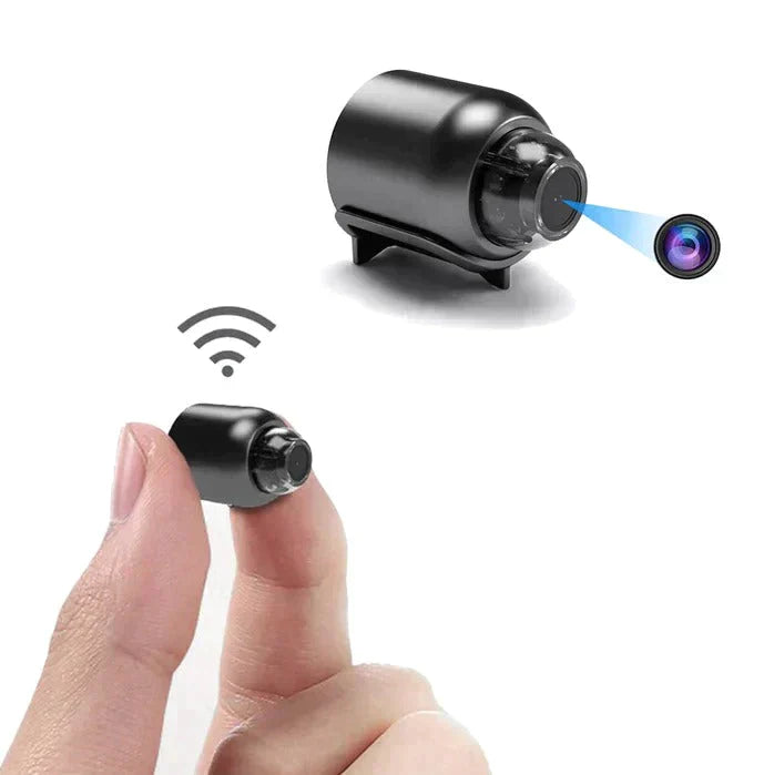 Vivolux | Compact WiFi Überwachungskamera | Kabellos | Nachtsicht | Bewegungserkennung
