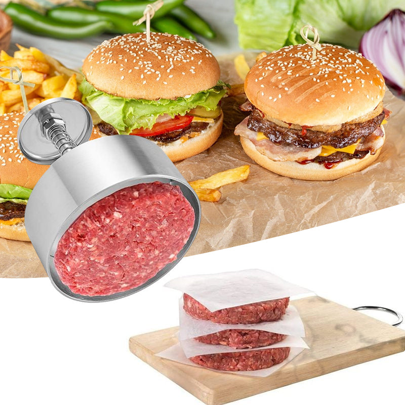 Vivolux | Manuelle Fleischpresse für Hamburger-Patties