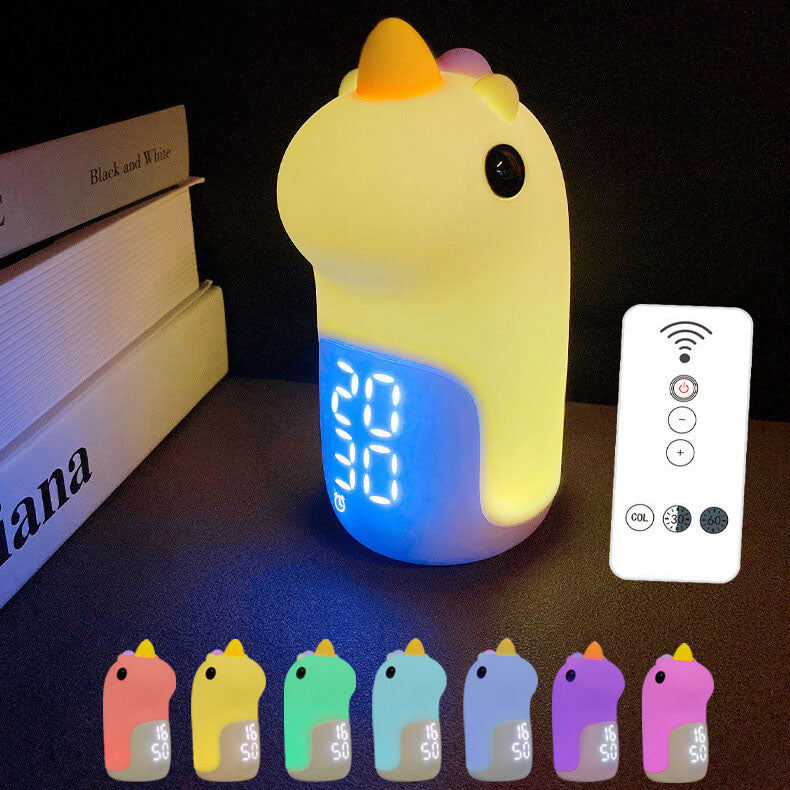 Vivolux | Unilora DreamLight Wecker | Einhorn Design | Timer & LED Nachtlicht | Kinderzimmer-Deko