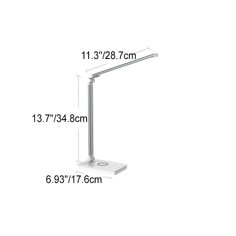Vivolux | Minimalistische Intelligente Quadratische Bar Faltbare USB LED Schreibtischlampe