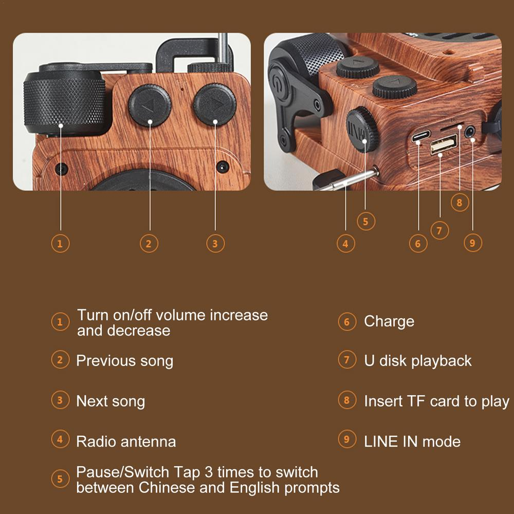 Vivolux | Dunkle Akademie Bluetooth-Lautsprecher