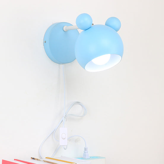 Vivolux | Moderne Stijl Cirkel Wandlamp Metaal 1 Licht Wand Sconces Verlichting voor Slaapkamer