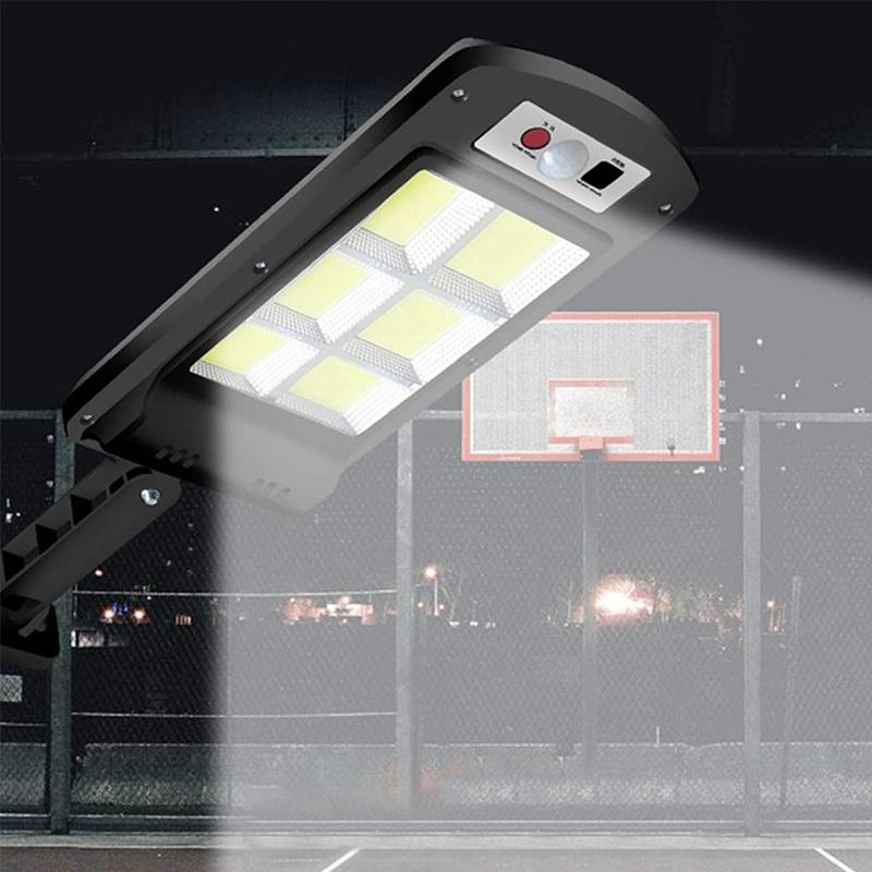 Vivolux | 200W Außen-Solar-LED-Lampe mit Fernbedienung, Bewegungs- und Dämmerungssensor