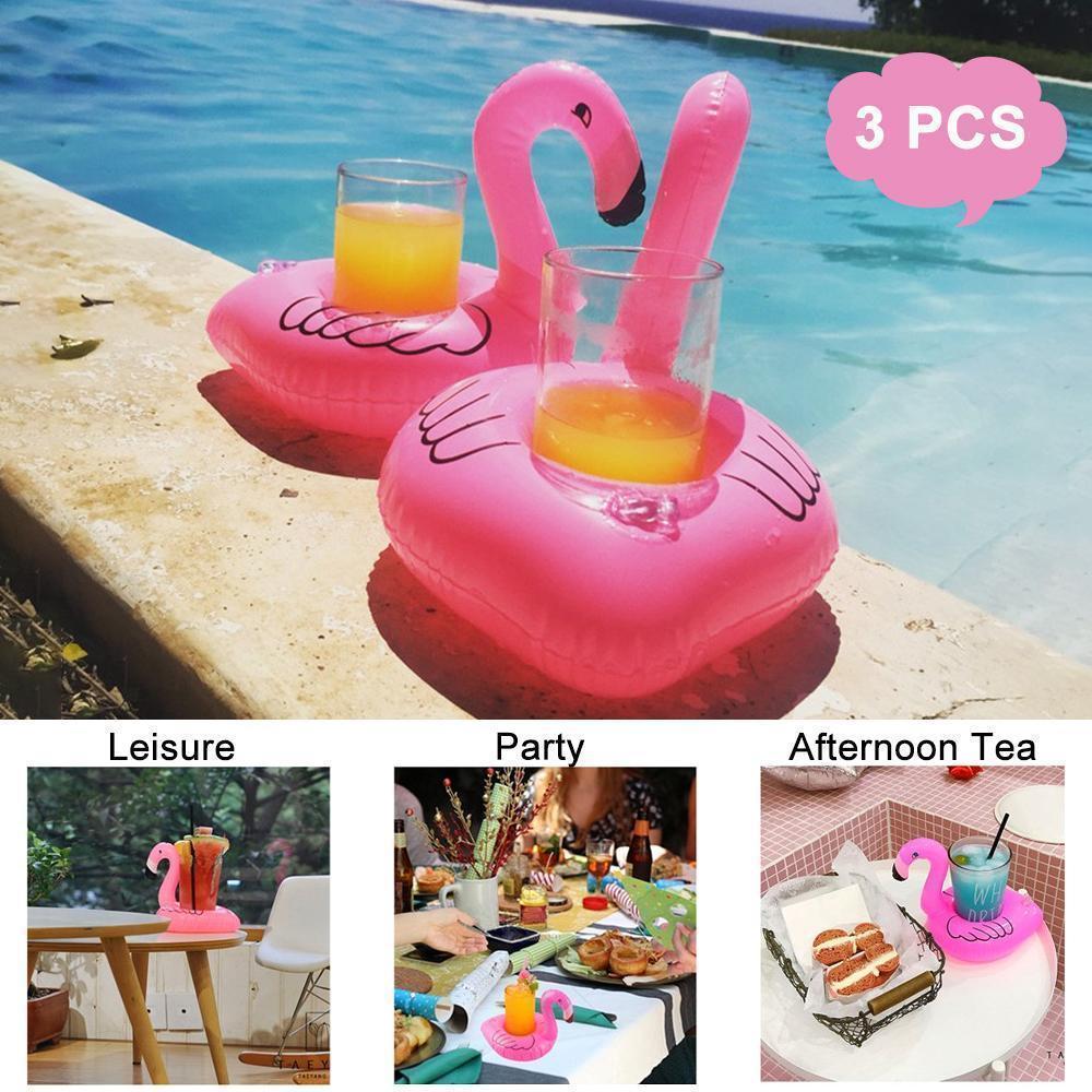 Vivolux | Aufblasbarer Flamingo-Pool-Schwimmring
