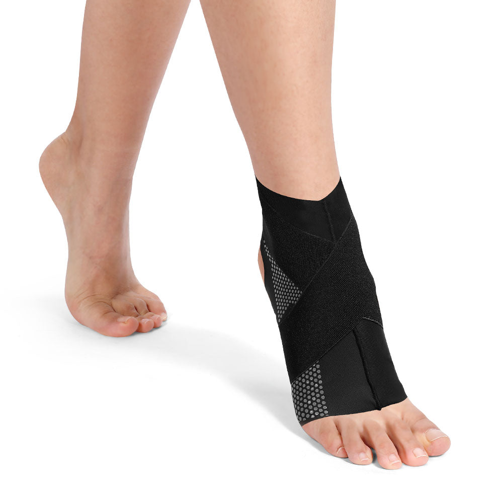 Vivolux | Verstellbare Knöchelkompressionsmanschette Knöchelbandage Pflege 2er Pack