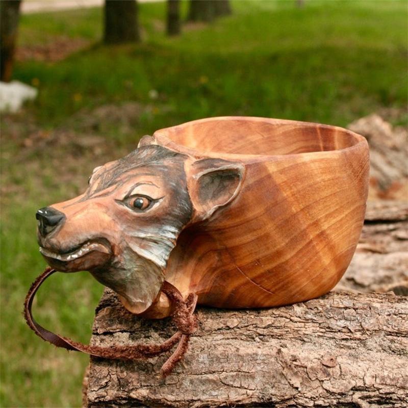 Vivolux | Tierische Outdoor-Holzbecher