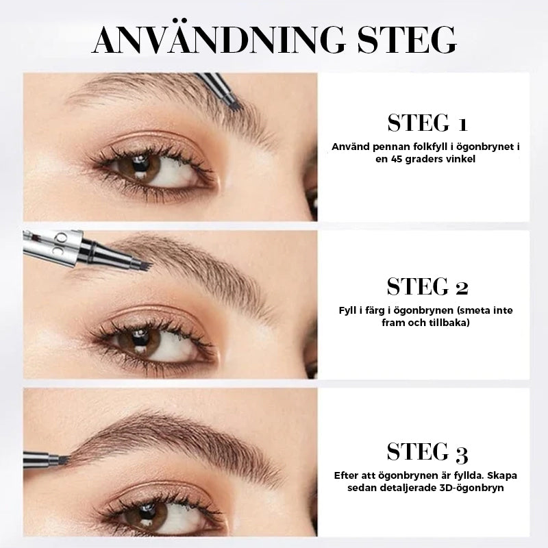 Vivolux | 3D Wasserdichter Microblading Augenbrauenstift