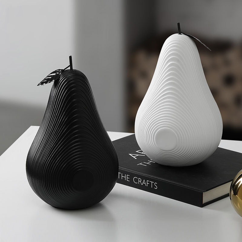 Vivolux | Textur Obst Apfel & Birne Skulptur