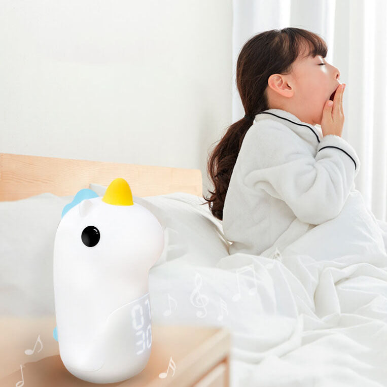 Vivolux | Unilora DreamLight Wecker | Einhorn Design | Timer & LED Nachtlicht | Kinderzimmer-Deko