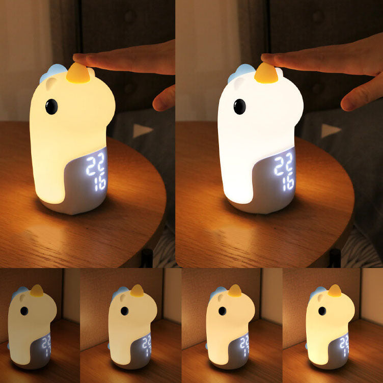 Vivolux | Unilora DreamLight Wecker | Einhorn Design | Timer & LED Nachtlicht | Kinderzimmer-Deko