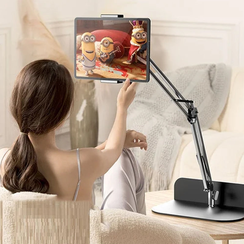 Vivolux | Ausziehbarer, versteckter Telefon-/Tablethalter am Bett