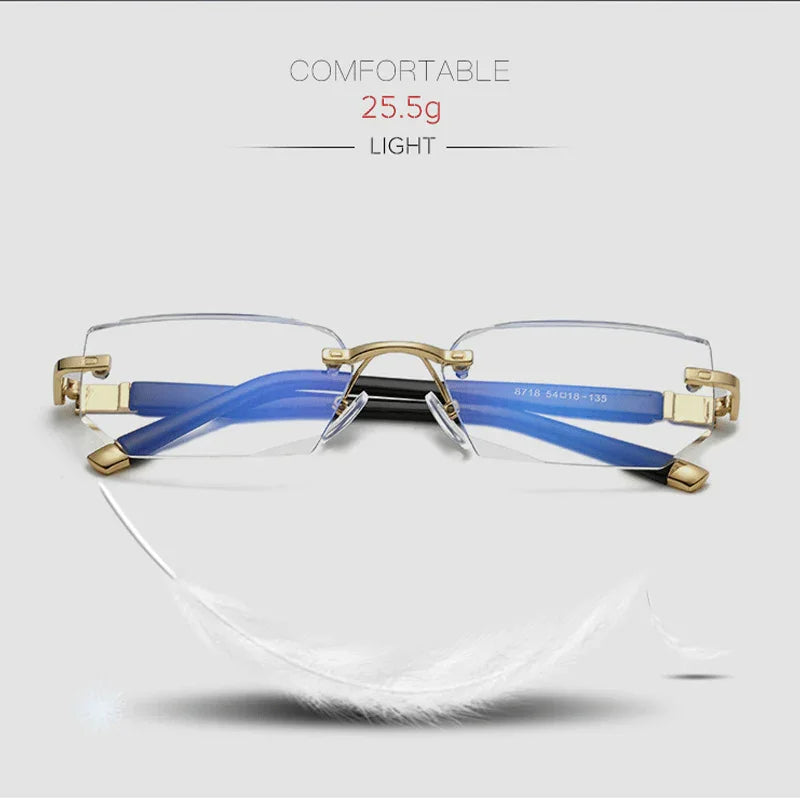 Vivolux | Progressive Lesebrille mit hoher Härte und Anti-Blaulichtfilter für die Ferne und die Nähe