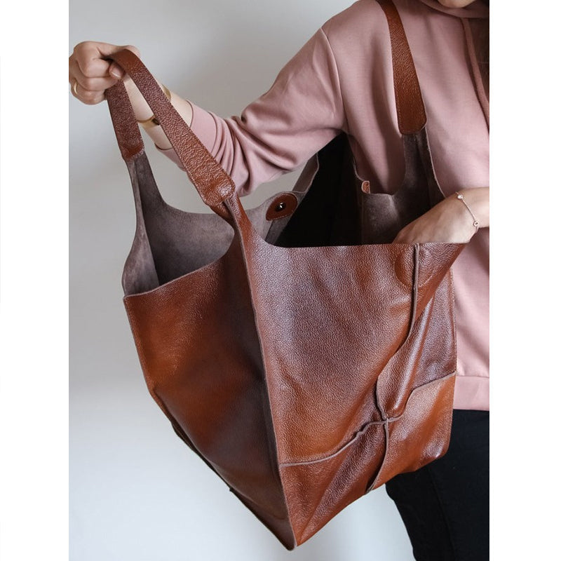 Vivolux | Übergroße Weekender-Handtaschen Aus Leder