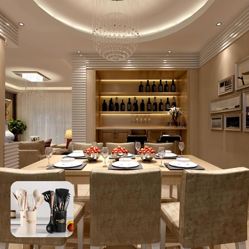Vivolux | Kochen - Küchenfreude mit dem eleganten Silikon Küchengeräte-Set