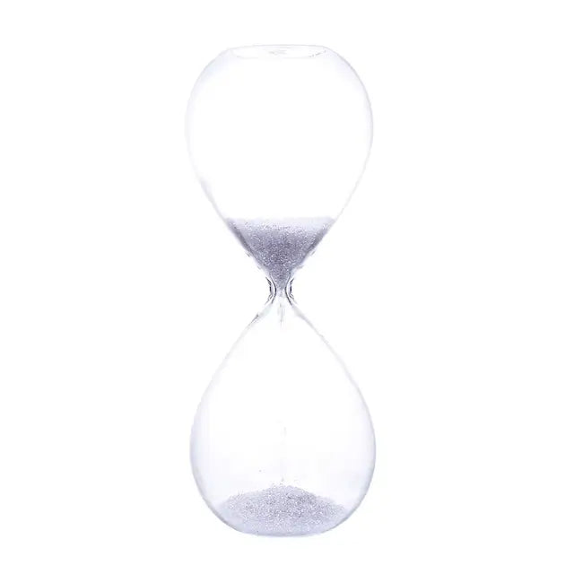 Vivolux | Kreative transparente Sanduhr aus Glas