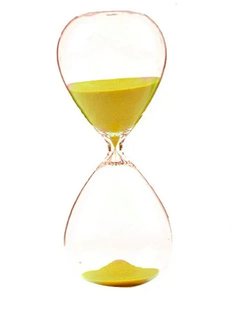 Vivolux | Kreative transparente Sanduhr aus Glas