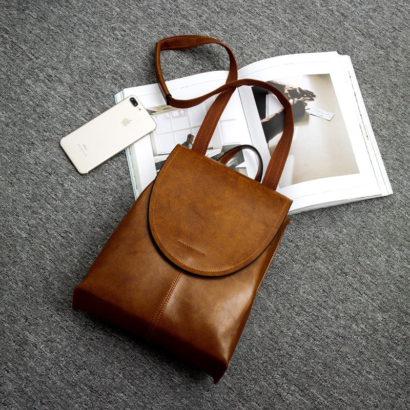 Vivolux | Trendiger Leder Rucksack für Frauen - Stilvoll, Vielseitig & Nachhaltig