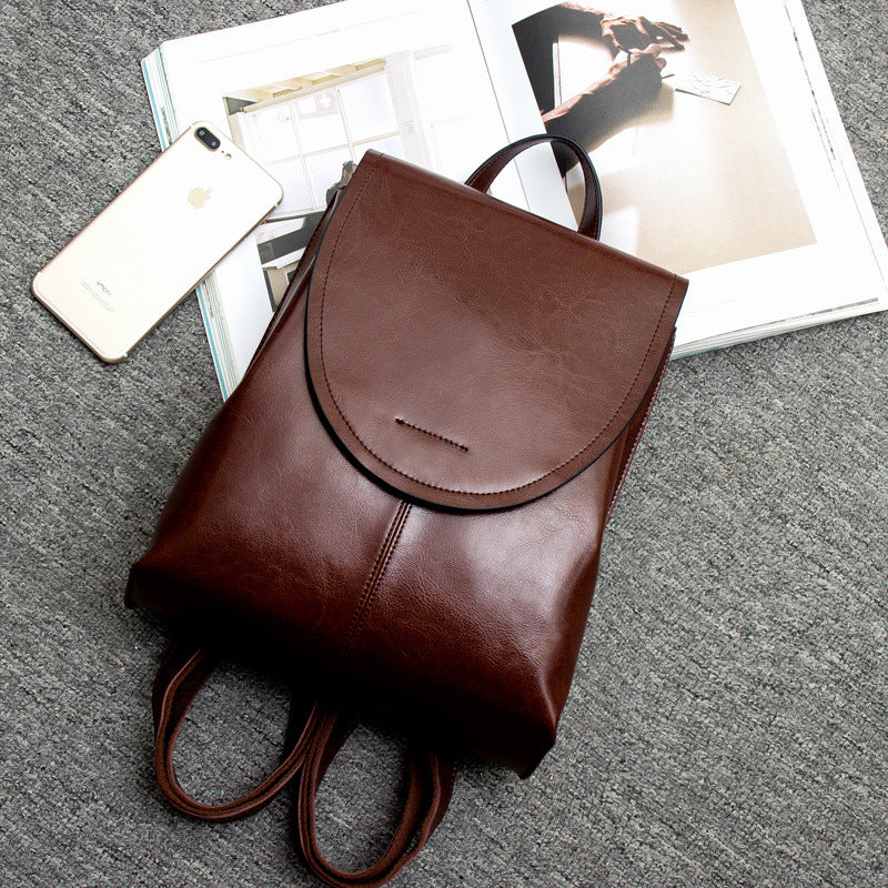 Vivolux | Trendiger Leder Rucksack für Frauen - Stilvoll, Vielseitig & Nachhaltig
