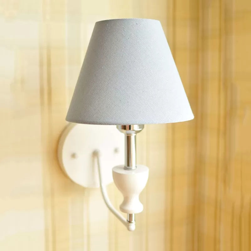 Vivolux | Noordse Stijl Wandlamp Spitzenlampenkap Een Hoofdstof Metalen Wandlamp voor Gang
