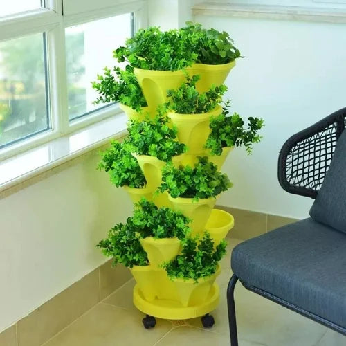 Vivolux | Vertikaler Garten - PlantStack - Platzsparend - Grüne Rasterlösung