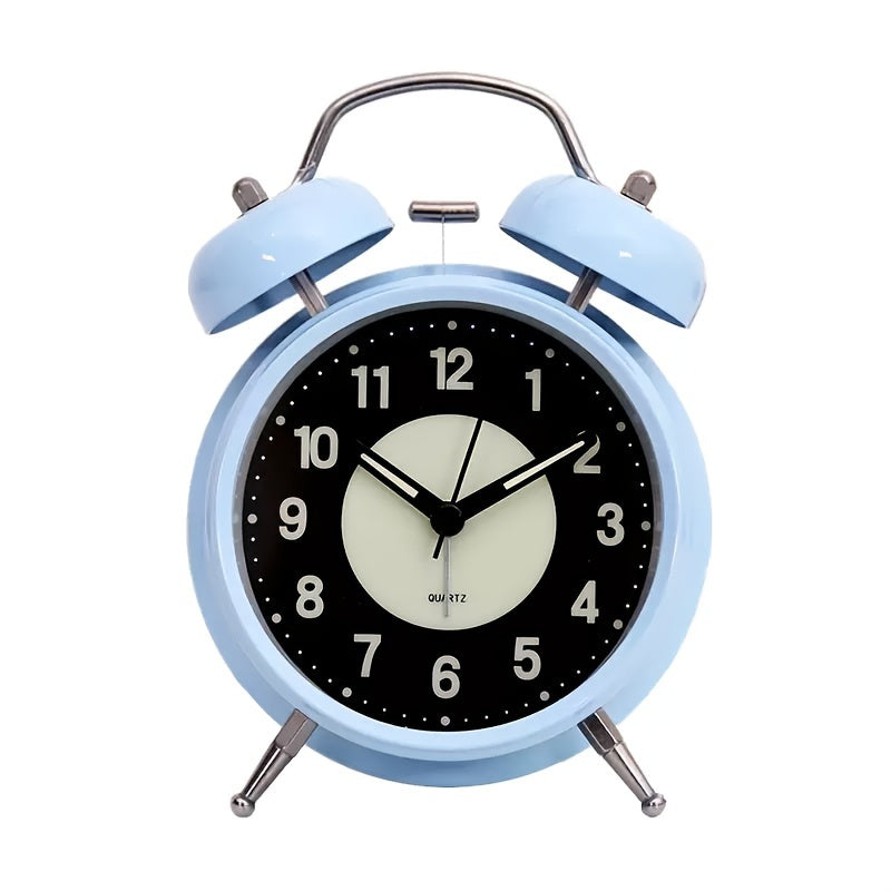 Vivolux | LuminousTime - Elegante Metallwecker mit sanfter Beleuchtung für friedliche Morgen und Nächte