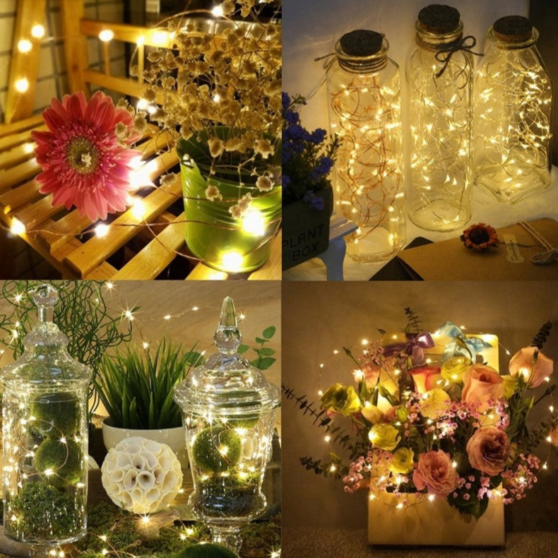 Vivolux | Royelux Solar Lichterkette Fairy Lights - Wasserdicht Outdoor LED