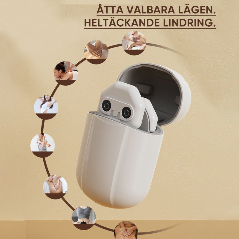 Vivolux | Relaxify Tragbares Handmassagegerät | Kabellos & Kompakt | Tiefenmassage für unterwegs