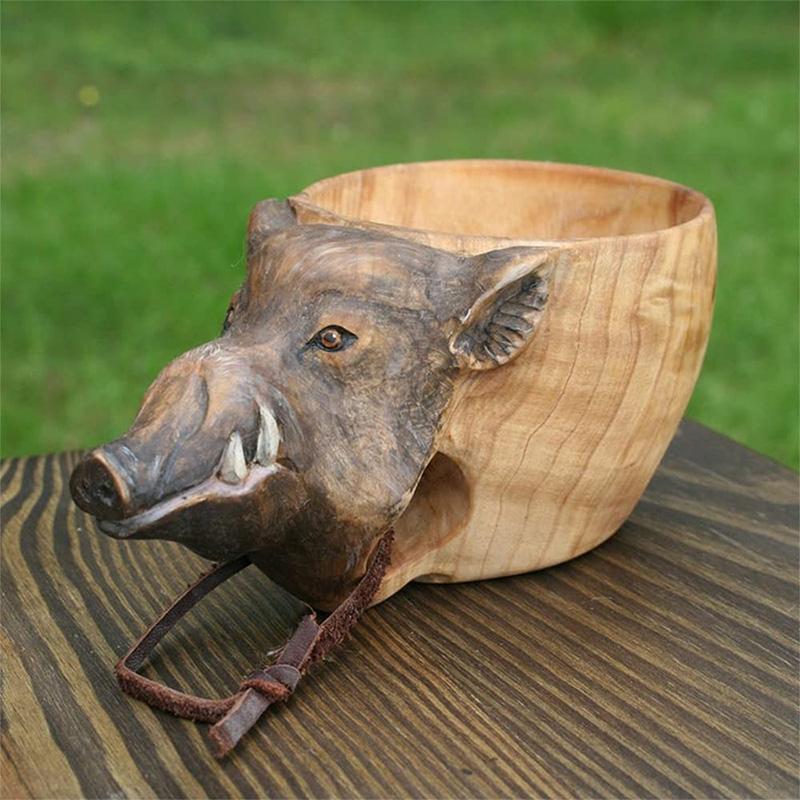 Vivolux | Tierische Outdoor-Holzbecher