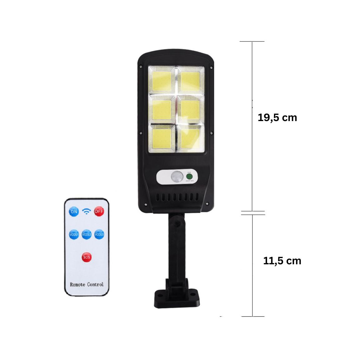Vivolux | Solar-Straßenleuchte mit 4000 Lumen (Räumungsverkauf)
