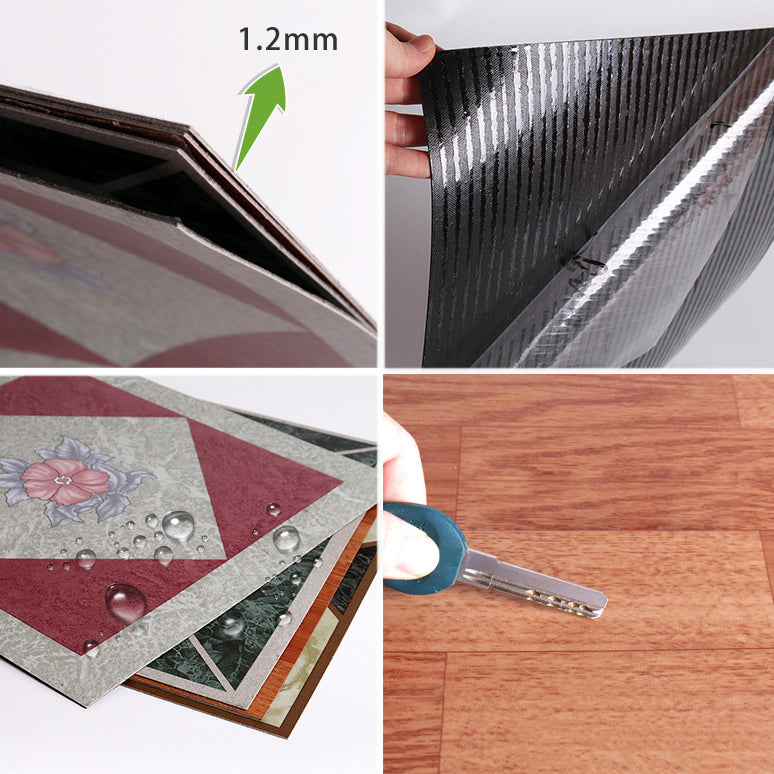Vivolux | Peel and Stick PVC Bodenbelag Mattes Vinyl-Boden mit Steinoptik