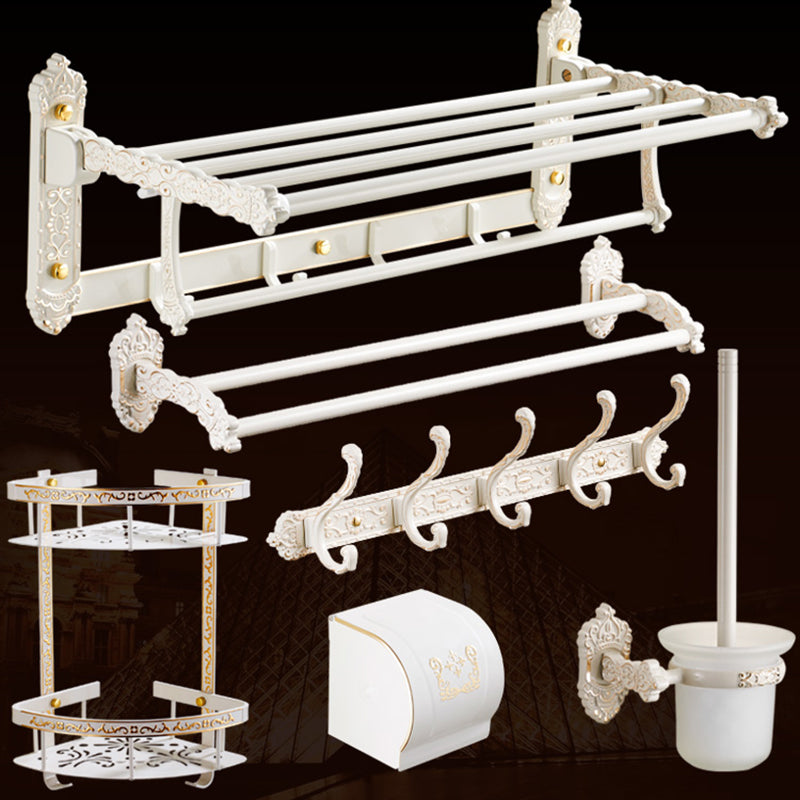 Vivolux | Traditionelles Badzubehör Set Weiß Badezimmeraccessoires Hardware Set